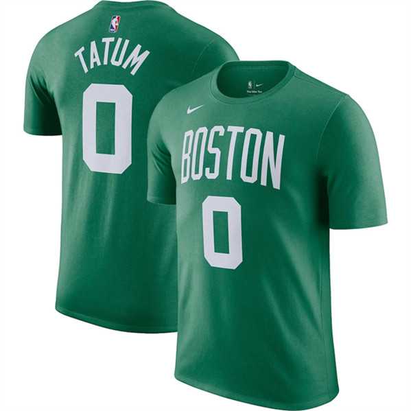 Men's Boston Celtics #0 Jayson Tatum Green Name & Number T-Shirt,We sell and wholesale Men's Boston Celtics #0 Jayson Tatum Green Name & Number T-Shirt on line form chian!